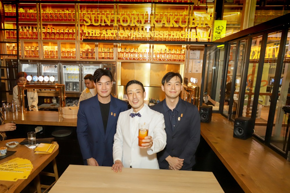 Suntory Whisky, Kodawari, The Art of Japanese Highball, Kakubin Highballs, Mr. Kenta Arai, The Japanese Highball Bar 1923 Krung Thep, วิสกี้ดั้งเดิมของญี่ปุ่น