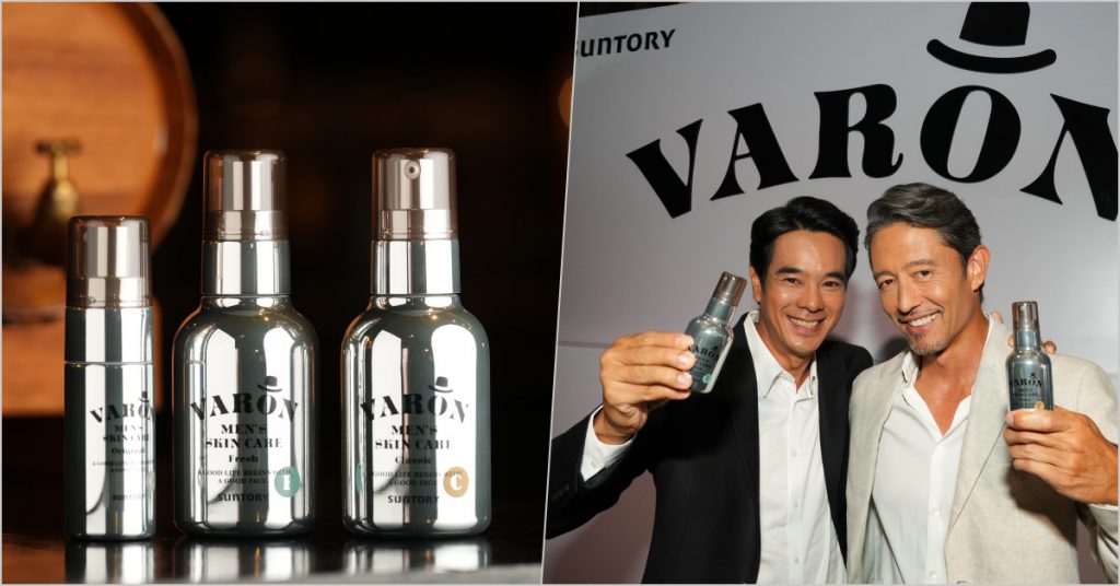 VARON, ซันโทรี่ เวลเนส, ปฏิวัติวงการดูแลผิวชายไทย, ผลิตภัณฑ์ยอดนิยมจากญี่ปุ่น, Water-in-Oil-in-Water, เปิด ซึม ล็อก, ครบจบในขั้นตอนเดียว