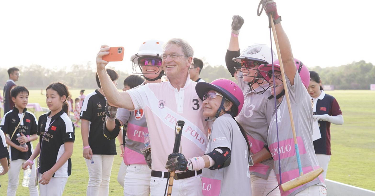 Queen’s Cup Pink Polo 2024, ควีนส์คัพ พิงค์ โปโล 2024, โครงการมะเร็งเต้านม, มูลนิธิศูนย์มะเร็งเต้านมเฉลิมพระเกียรติ, มร.ฮาราลด์ ลิงค์ ประธาน บี.กริม, นันทินี แทนเนอร์, การแข่งขันขี่ม้าโปโลหญิงการกุศล