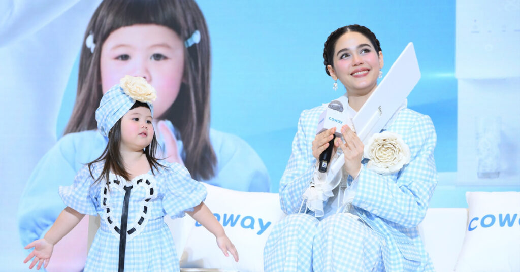 โคเวย์เปิดตัว ชมพู่-อารยา น้องแอบิเกล, แบรนด์พรีเซนเตอร์คนใหม่, Lifestyle Wellness Subscription Brand, ตัวจริงของเมืองไทย, COWAY Celebrate, COWAY DAZZIE