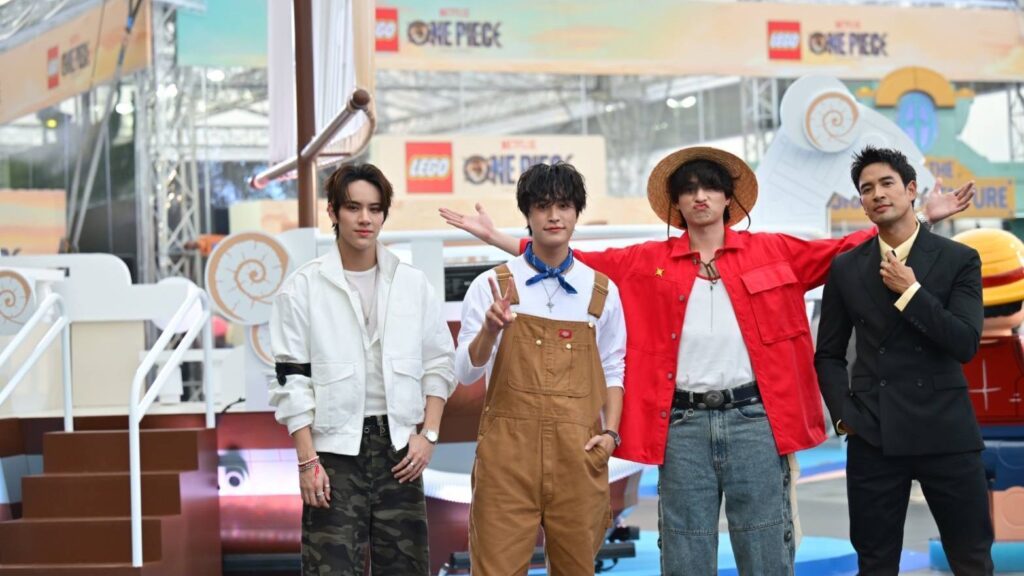 ไอคอนสยาม, The LEGO Group, LEGO® ONE PIECE, ริเวอร์ พาร์ค, ชั้น G ไอคอนสยาม, ริมแม่น้ำเจ้าพระยา, กรท-วรินทร ปัญหกาญจน์, กลัฟ-คณาวุฒิ ไตรพิพัฒนพงษ์, นนน-กรภัทร์ เกิดพันธุ์
