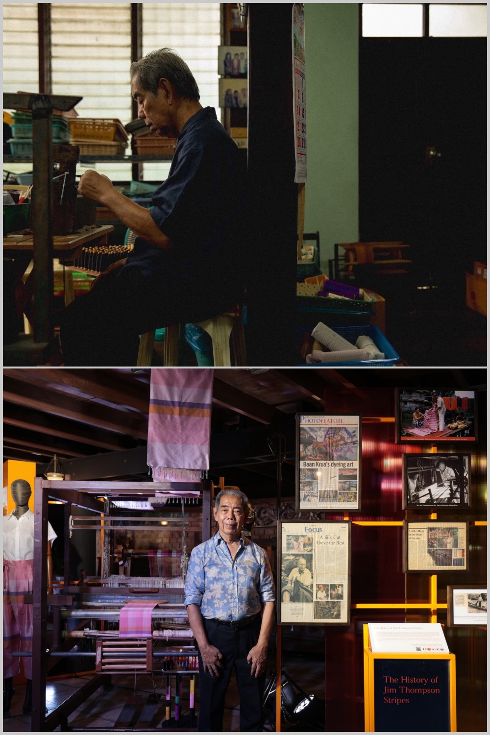 Jim Thompson X Baan Krua, เปิดคอลเลกชันประวัติศาสตร์, จากแพทเทิร์นระดับตำนาน, สู่การสานต่อมรดกการทอ, ผ้าไหมไทย, ชุมชนบ้านครัว, นิพนธ์ มนูทัศน์, ทายาทรุ่นที่ 3