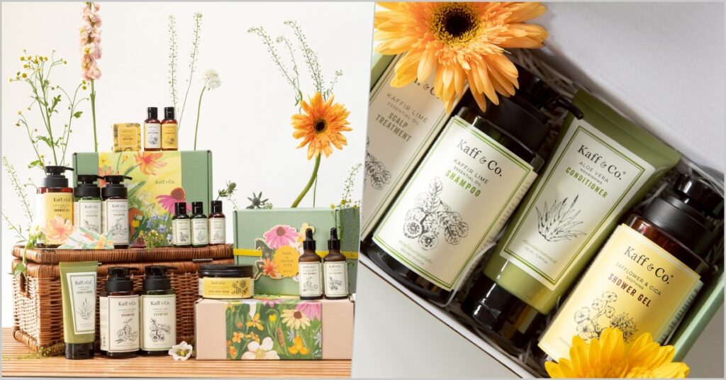 Kaff & Co., Holiday Gift Sets 2025, เซตของขวัญแทนความใส่ใจ, เพื่อสุขภาพดีจากเส้นผมสู่ผิวพรรณ, Holidays Hair & Skin Care, Glowing Skin Set, Gift for Happy & Healthy Scalp