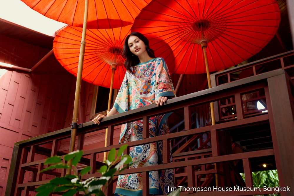 Jim Thompson 75th Anniversary, คอลเลกชันพิเศษ, จิม ทอมป์สัน, ททท., การท่องเที่ยวแห่งประเทศไทย, แต้ว-ณฐพร พรประภา, วู้ดดี้-วุฒิธร มิลินทจินดา, โอ๊ต-อัครพล จับจิตรใจดล