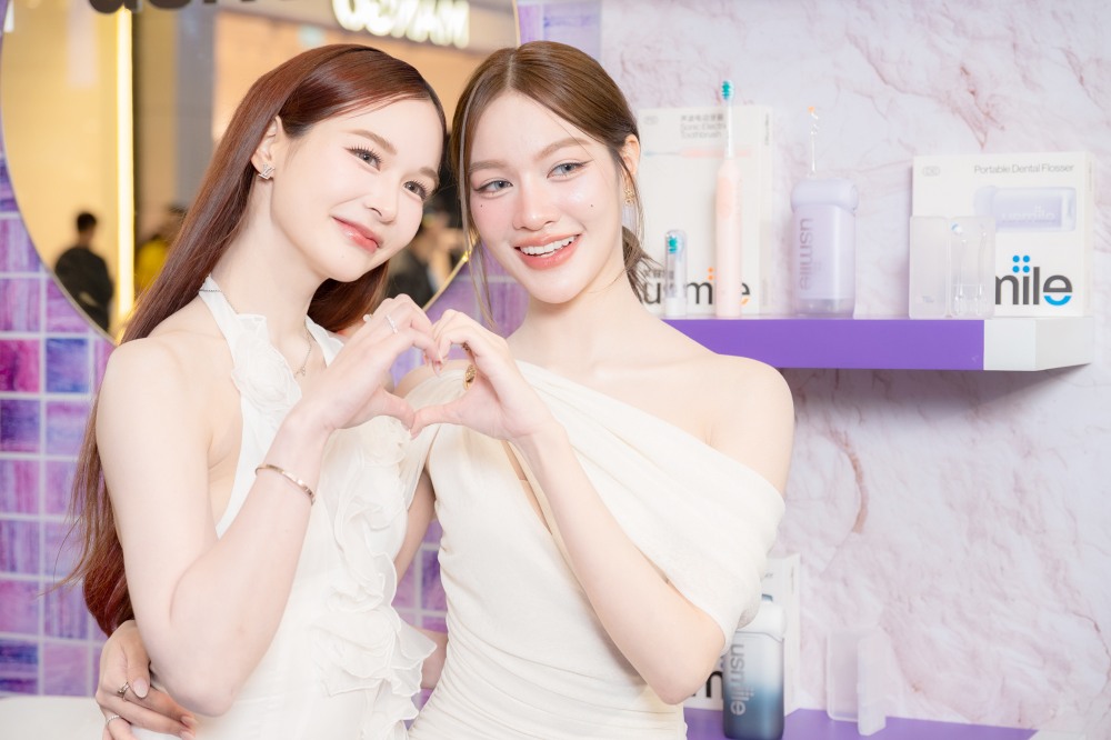 usmile Optical White 2.0, ยาสีฟันไวท์เทนนิ่งสีม่วง, สูตรใหม่, Purple Corrector, Triple Enzyme, ฟันขาวขึ้นอย่างเป็นธรรมชาติ, แซม หยาง, หมอเณ็ฐ-นพ.ปวริศ ทวีรุจจนะ