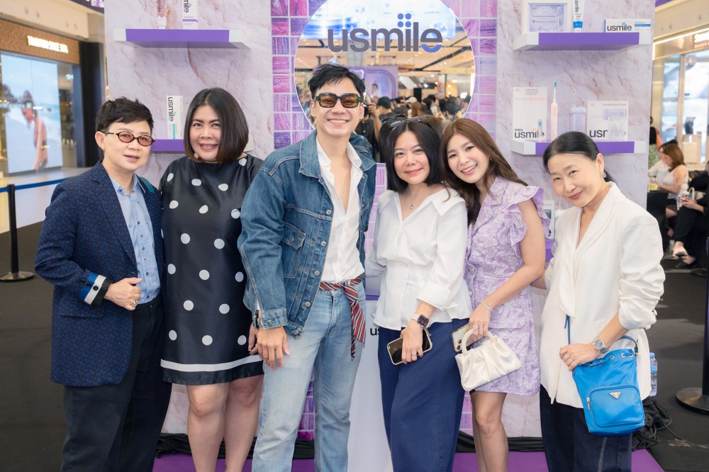 usmile Optical White 2.0, ยาสีฟันไวท์เทนนิ่งสีม่วง, สูตรใหม่, Purple Corrector, Triple Enzyme, ฟันขาวขึ้นอย่างเป็นธรรมชาติ, แซม หยาง, หมอเณ็ฐ-นพ.ปวริศ ทวีรุจจนะ