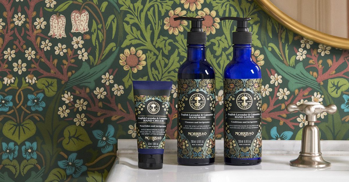 Neal’s Yard Remedies จับมือกับ Morris & Co., เปิดตัวคอลเลคชั่นสุดพิเศษ, 'English Lavender & Calendula Hand Care Collection, เฉลิมฉลองความงามที่ยั่งยืน, ชุ่มชื่นยาวนาน