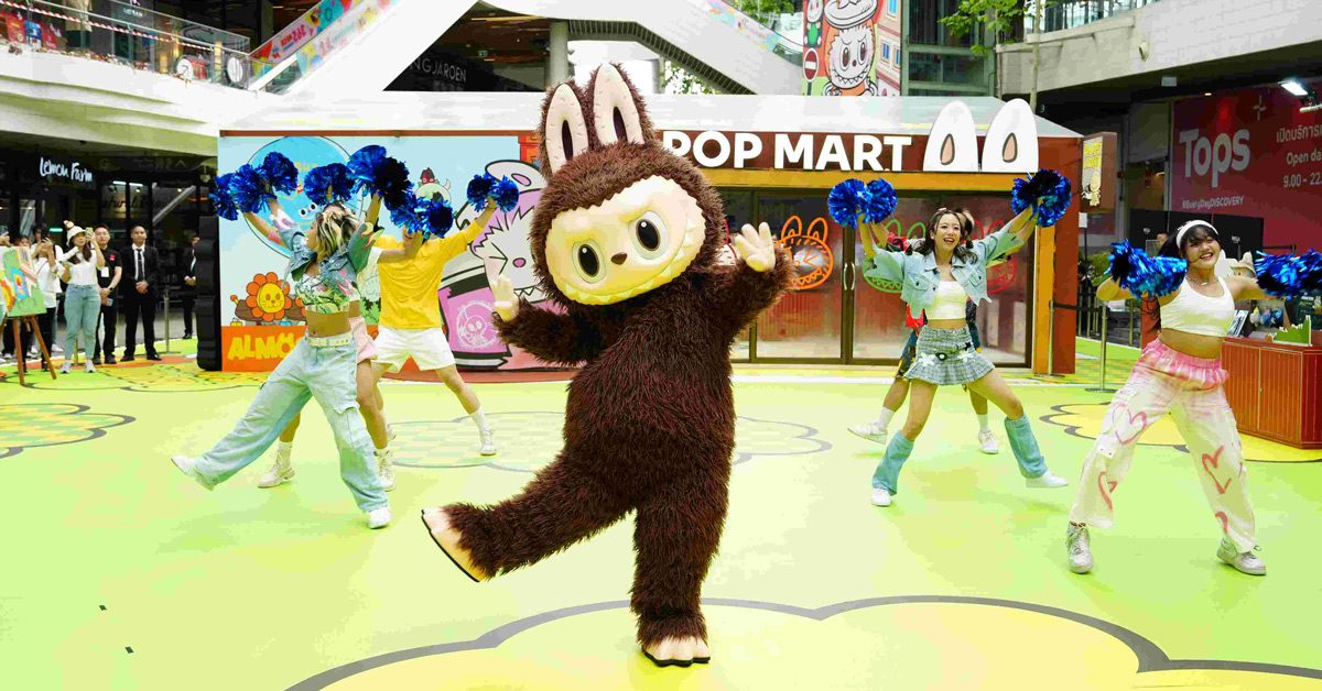 POP MART @MEGABANGNA, ใหญ่ที่สุดใน Southeast Asia, บริษัท ป๊อป มาร์ท (ประเทศไทย), POP MART INTERNATIONAL, ศูนย์การค้าเมกา บางนา, LABUBU Mascot, Art Toys