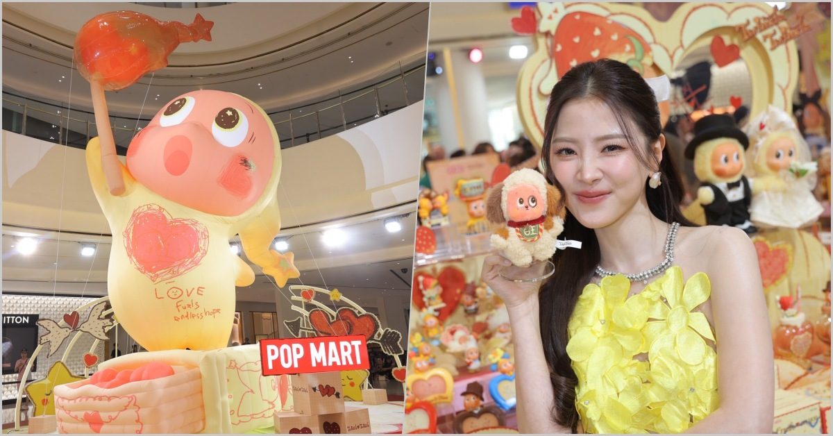 ครั้งแรกในไทย, POP MART TWINKLE TWINKLE, สยามพารากอน, ศูนย์การค้าสยามพารากอน, Crush On You, คุณต้าซิน, Da Xin, Limited Collection, New Collection, Hot Items
