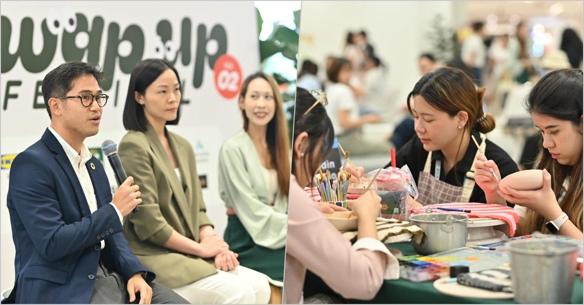 The PARQ จัดงาน SWAP UP FESTIVAL Vol.2, จุดประกายความยั่งยืน, SWOOP BUDDY, Go Green Girls, ต่อยอดไลฟ์สไตล์แบบหมุนเวียน, ส่งเสริมไลฟ์สไตล์แบบยั่งยืน