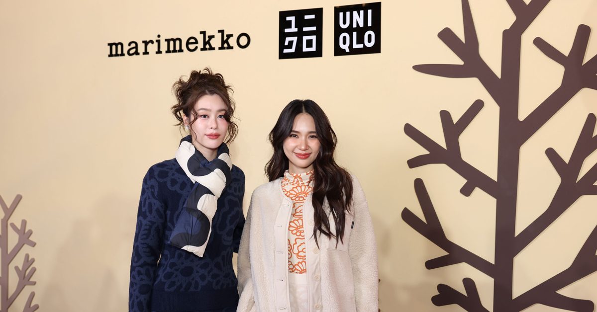 UNIQLO x Marimekko Fall/Winter 2024, ชวนญดา–นริลญา, แบม–สราลี, ยูนิโคล่, มารีเมกโกะ, ฤดูใบไม้ร่วง/ฤดูหนาว 2024, ยูกิฮิโระ คัตสึตะ, รีเบคก้า เบย์, ลายพิมพ์ที่โดดเด่น